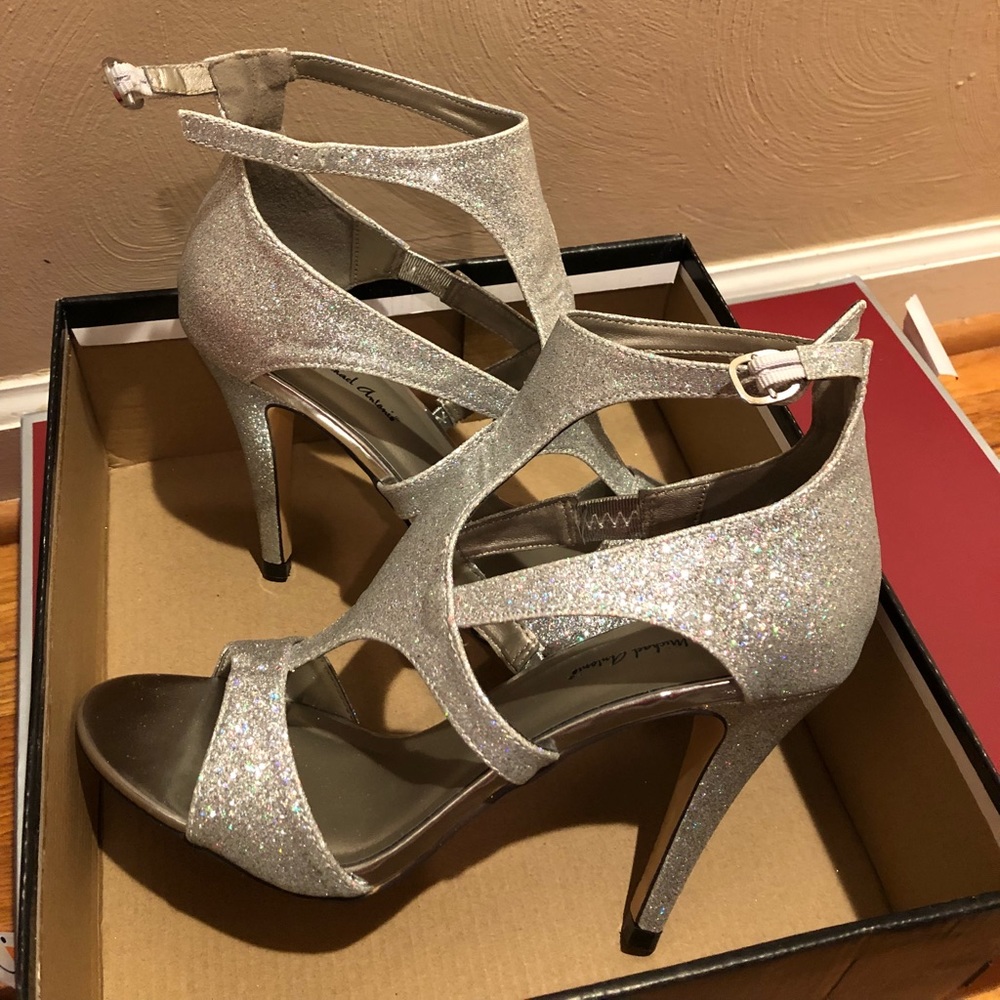 Silver heels